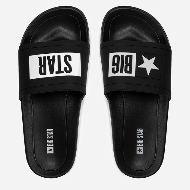Чоловічі шльопанці для пляжу Big Star DD174699-906 41 Чорні (5900714207816) - зображення 9