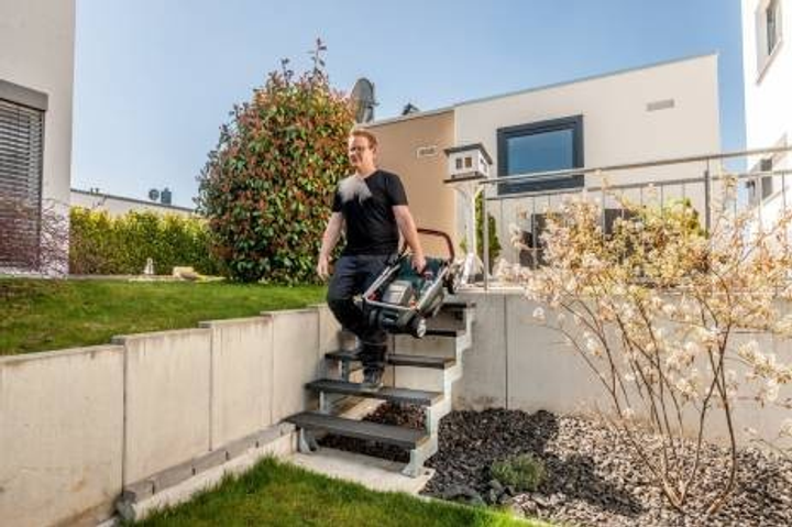 Аккумуляторная газонокосилка Metabo RM 36-18 LTX BL 36 без акб (601716850) - изображение 5