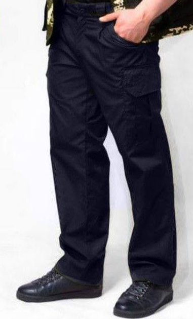 Тактичні штани Проспероус ВП Rip-stop 80%/20% 64/66,5/6 Темно-синій - изображение 1
