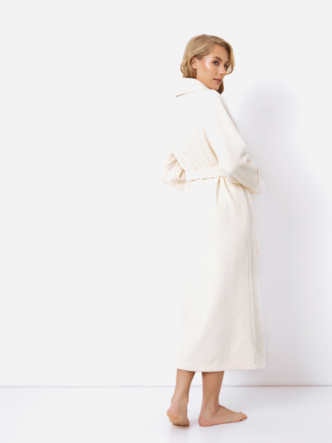 Халат жіночий Aruelle Teodora bathrobe M Білий (5905616140063) - зображення 2