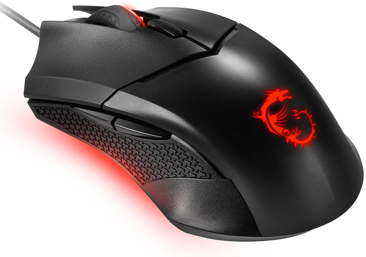 Mysz MSI Clutch GM08 Gaming Mouse USB Czarna (S12-0401800-CLA) - obraz 4