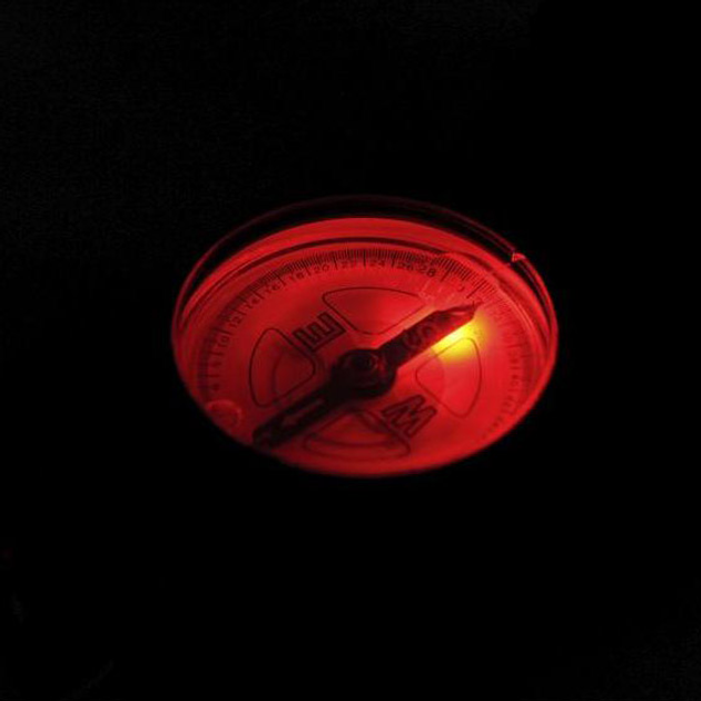 Компас Mil-Tec Metal Compass With Led 45 Light Olive - изображение 2