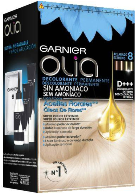Farba do włosów Garnier Olia Permanent Discolorant Without Ammonia 8 (3600541919457) - obraz 1