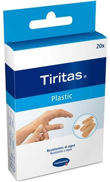 Пластырь Hartmann Plastic Tiritas Variety Brand Aids Waterproof 20 шт (8470003741088) - изображение 1