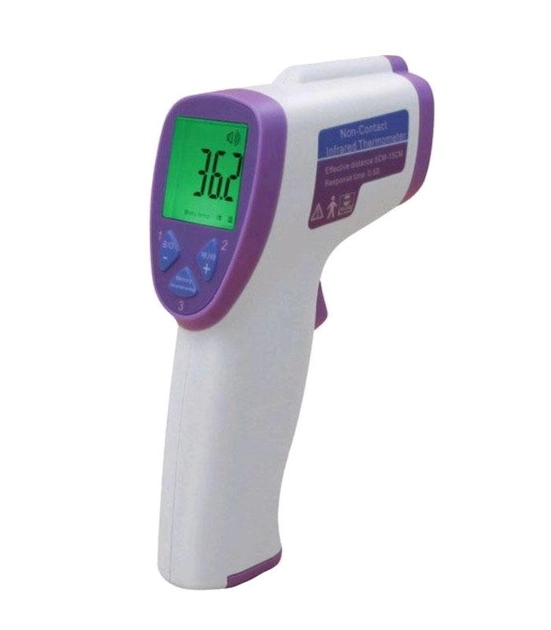Инфракрасный бесконтактный медицинский термометр Non-contact IT-100 градусник для измерения температуры тела и предметов (47871 I) - изображение 2