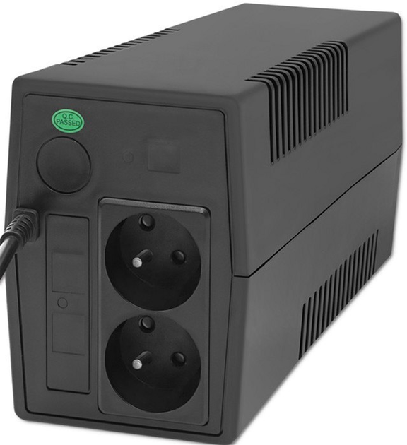 UPS Qoltec Monolith 650VA 360W (5901878537726) - obraz 4