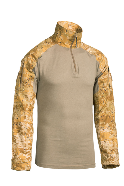 Сорочка польова для жаркого клімату P1G-Tac UAS (Under Armor Shirt) Cordura Baselayer Камуфляж Жаба Степова S (S771620JBS) - зображення 1