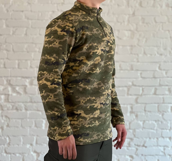 Флисовый армейский пуловер на флисе Пиксель XXXL - изображение 2