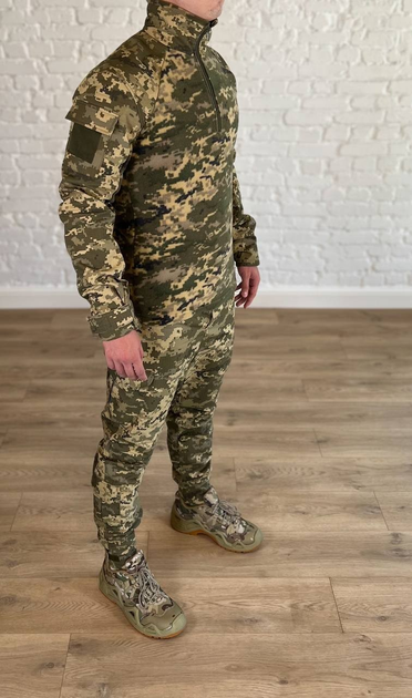 Военно-тактическая форма для ВСУ, НГУ на флисе рип-стоп убакс со штанами Пиксель L - изображение 2
