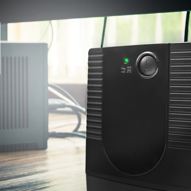 ДБЖ Qoltec Monolith 1000VA 600W (5901878537740) - зображення 5