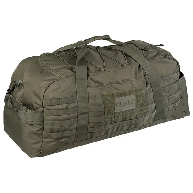 Тактична сумка 105 л, оливка Mil-Tec Combat Parachute Cargo Large Olive 13828201 - изображение 1