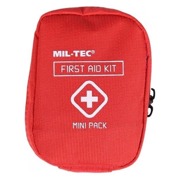 Аптечка міні, червона Mil-tec First Aid Pack 16025810 - зображення 1
