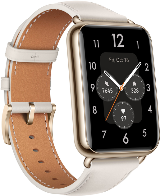 Smartwatch Huawei Watch Fit 2 Classic Moon White (6941487260744) - obraz 4
