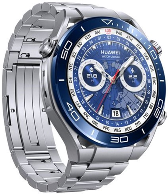 Смарт-годинник Huawei Watch Ultimate Steel Silver (Colombo-B29) - зображення 3
