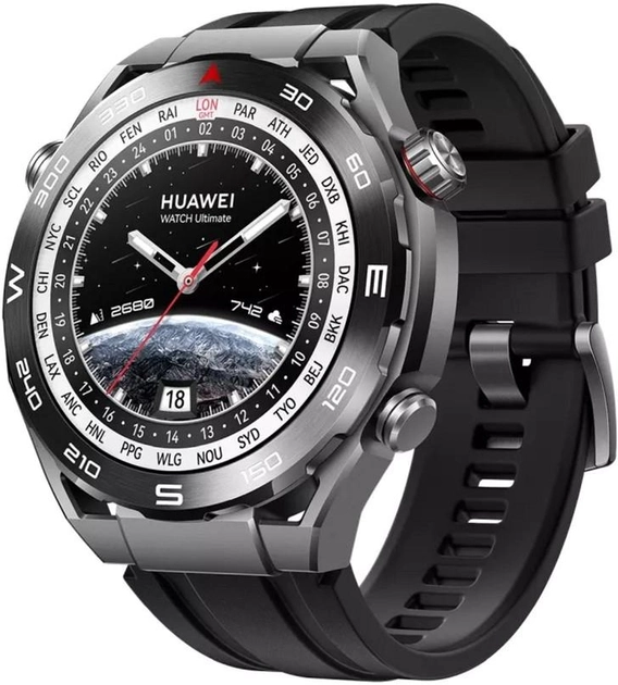 Смарт-годинник Huawei Watch Ultimate Steel Black (Colombo-B19) - зображення 2