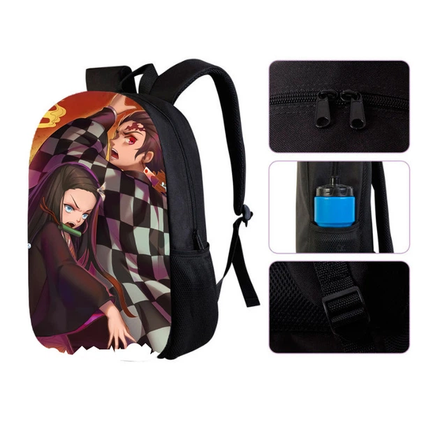 Рюкзак Клинок, рассекающий демонов KIMETSU NO YAIBA 42*28*14 см v3 (20362) - Фото 3 Рюкзак Клинок, рассекающий демонов KIMETSU NO YAIBA 42*28*14 см v3 (20362) - изображение 3