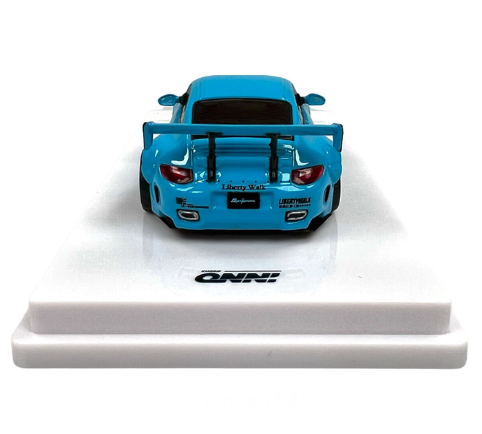 Модель автомобіля Porsche 911 (997) Liberty Walk Blue by INNO64