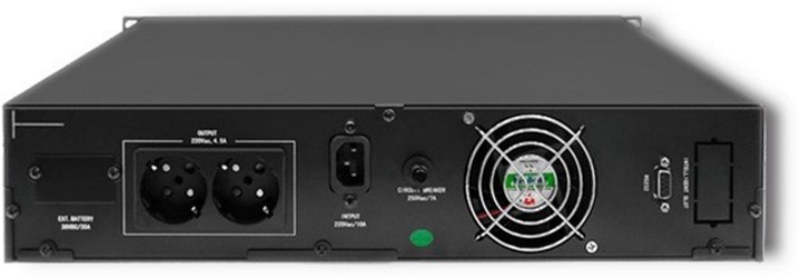 ДБЖ Qoltec RACK 1KVA 800W LCD (5901878539454) - зображення 4