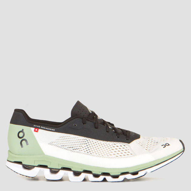 Акція на Чоловічі кросівки для бігу On Running Cloudboom 1 3799641 41 (7.5UK) 26 см Білий/Чорний від Rozetka