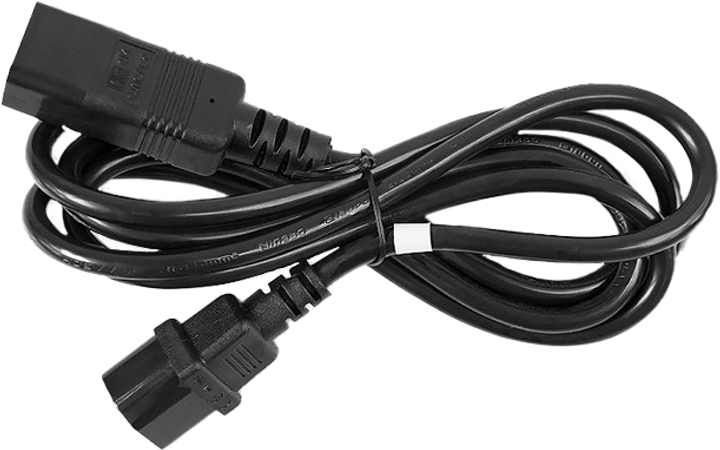 Kabel zasilający Qoltec do UPS C14/C19 2 m (5901878539904) - obraz 2