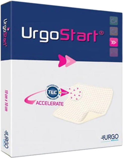 Opatrunek elastyczny Urgo Urgostart Sterile Dressing 15 x 15 cm 10 szt (8470001618641) - obraz 1