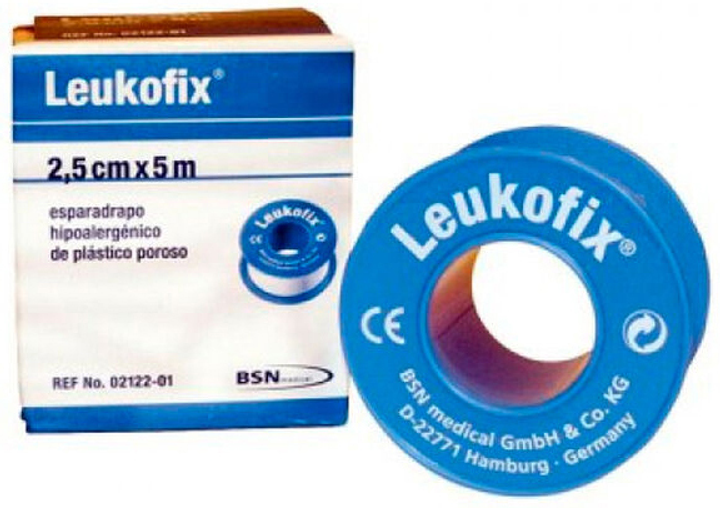 Plastry Bsn Medical Leukofix Tape 2.5 cm x 5 m 12 U (4042809029130) - obraz 1