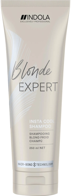 Акція на Шампунь Indola Blonde Expert Care Insta Cool для Нейтралізації та догляду за Світлим волоссям 250 мл від Rozetka