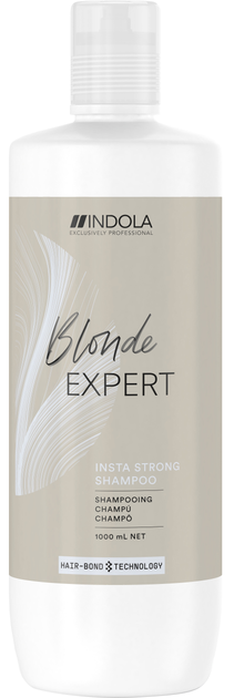 Акція на Шампунь Indola Blonde Expert Care Insta Strong для Догляду за Світлим волоссям 1000 мл від Rozetka