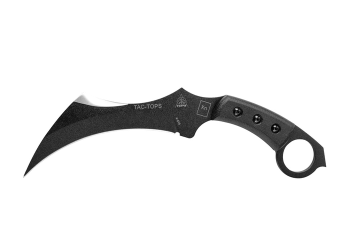 Ніж Tops Knives TOPS KNIVES TAC-TOPS Karambit Black 18.1 cm (TAC-01) - зображення 1