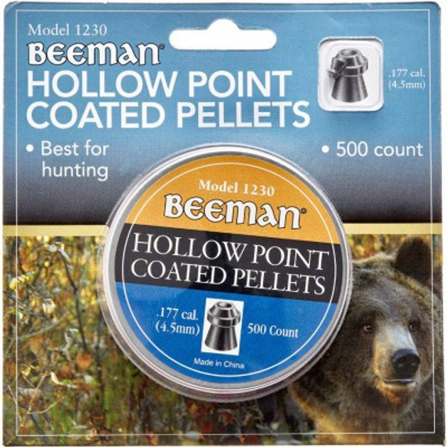 Пульки Beeman Hollow Point 4,5 мм 500 шт/уп (1230) - зображення 1