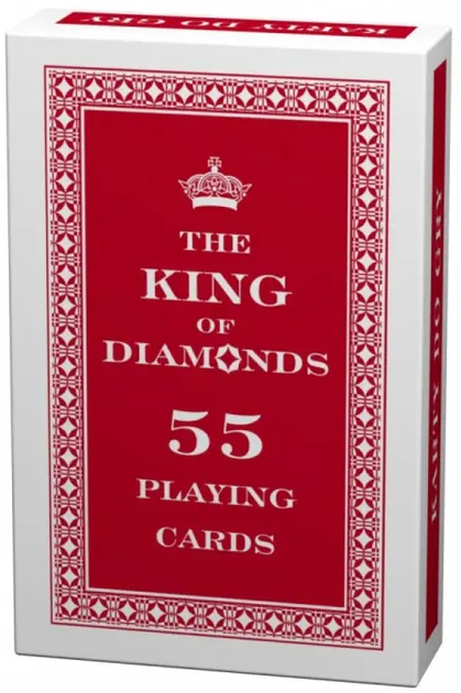 Карти гральні Trefi The King of Diamonds Poker Bridge 1 колода х 55 карт (5904262087104) - зображення 2