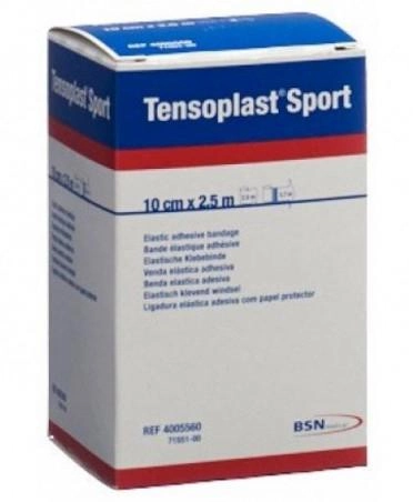 Эластичный бинт Bsn Medical Tensoplast Sport Bandage 10 см x 2.5 м (4042809002447) - изображение 1