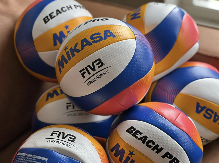 Волейбольный мяч Mikasa Beach Pro BV550C (профессиональный пляжный мяч) - Фото 3 Волейбольный мяч Mikasa Beach Pro BV550C (профессиональный пляжный мяч) - изображение 3