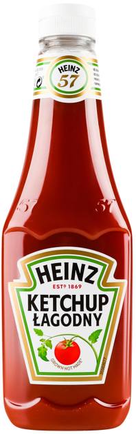 Кетчуп томатний Heinz Лагідний 570 г (8715700420387) - зображення 1