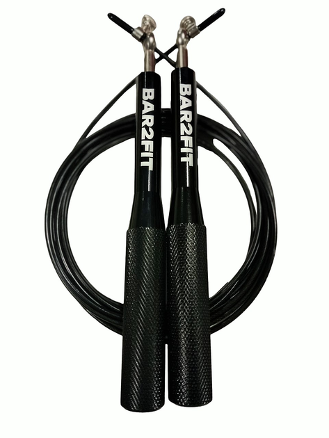 Скоростная скакалка BAR2FIT BLACK B2F-2 – фото, отзывы, характеристики ...