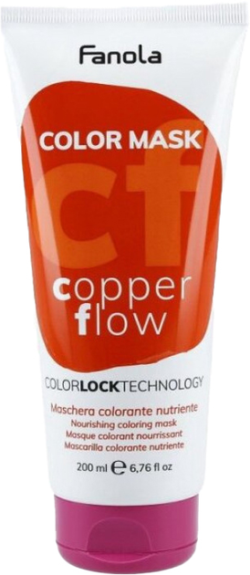 Маска для волосся Fanola Color Copper Flow 200 мл (8008277760896) - зображення 1