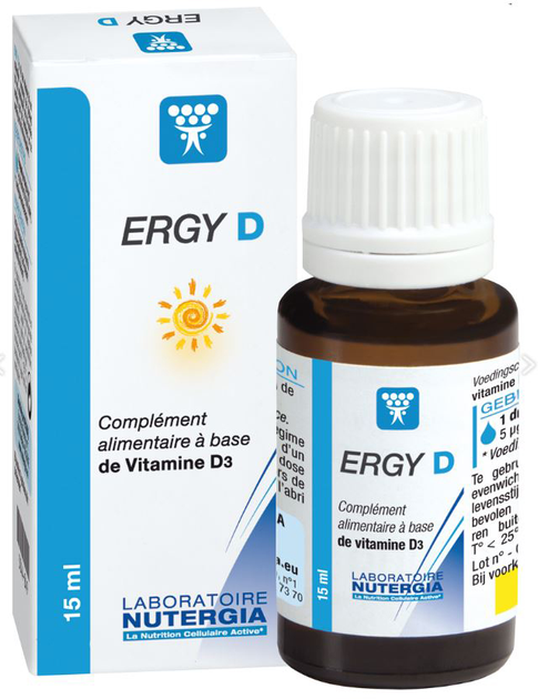 Suplement diety Nutergia Ergy D 15ml (8436031732092) - obraz 1