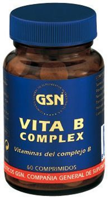 Дієтична добавка GSN Vita B Complex 60 таблеток (8426609020263) - зображення 1