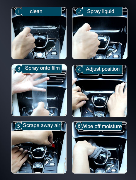 Комплект захисних плівок в салон для Volkswagen VW ID.4 Crozz - изображение 8