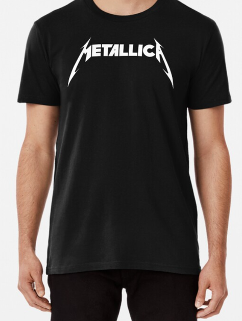 Мужская футболка Stedman с принтом Metallica Черный XXL – Брендовая ...