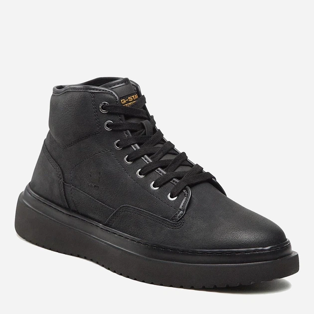 Trzewiki męskie G-Star Raw Dexter Bo Id Nub 5Q 2242-48702-0999 41 Czarne (8720656334503) - Zdjęcie 2 Trzewiki męskie G-Star Raw Dexter Bo Id Nub 5Q 2242-48702-0999 41 Czarne (8720656334503) - obraz 2