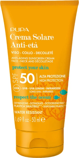 Krem przeciwsłoneczny Pupa Anti-Aging High Protection SPF 50 50 ml (8011607361298) - obraz 2