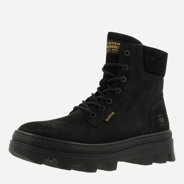 Trapery męskie zamszowe G-Star Raw Noxer Hgh Nub 2242-020814-0999 40 Czarne (8720656156587) - obraz 4