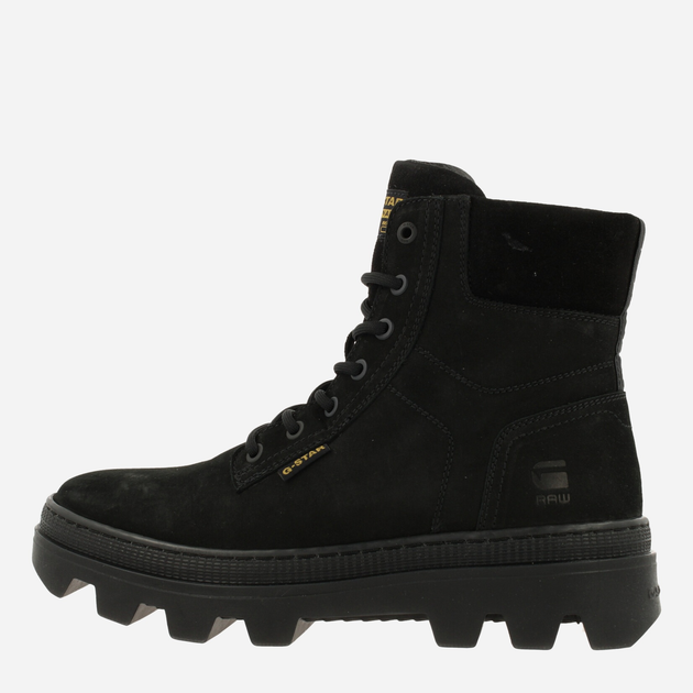 Trapery męskie zamszowe G-Star Raw Noxer Hgh Nub 2242-020814-0999 40 Czarne (8720656156587) - obraz 5