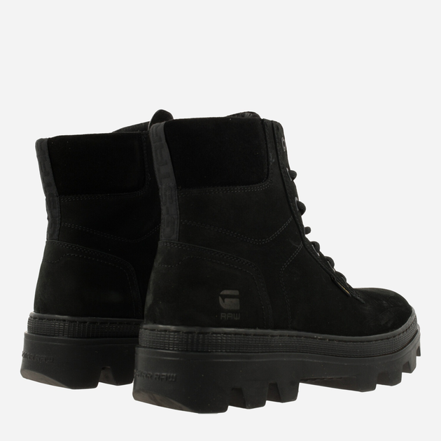 Trapery męskie zamszowe G-Star Raw Noxer Hgh Nub 2242-020814-0999 40 Czarne (8720656156587) - obraz 10