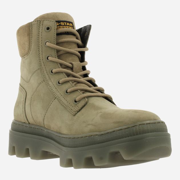 Trapery męskie wysokie G-Star Raw Noxer Hgh Nub 2242-20814-9600 43 Oliwkowe (8720656156938) - obraz 3