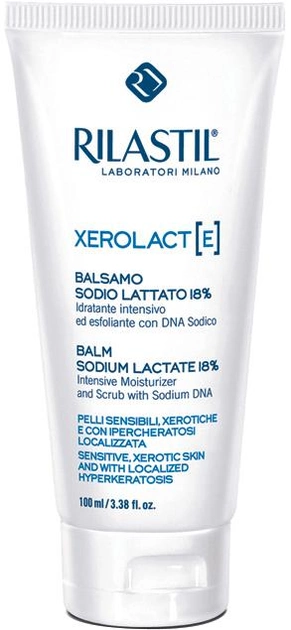 Лосьйон для тіла Rilastil Xerolact Balm Sodium Lactate 18% 100 мл (8033224818733) - зображення 1