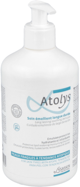 Emulsja do skóry atopowej ACM Laboratoire Atolys Atopic Skin Emulsion 500 ml (3760100590074) - obraz 1