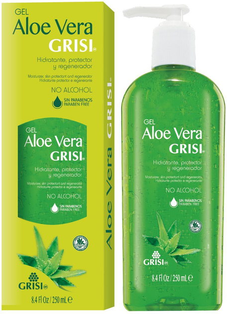 Гель для тіла Grisi Pure Gel Aloe Vera 250 мл (7501022109489) - зображення 1