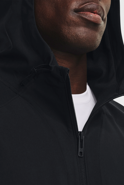 Вітровка Under Armour UA Unstoppable Jacket XXL Чорний 1370494-001 - изображение 3